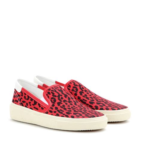 yves saint laurent sneakers farfetch|saint laurent slip on sneakers.